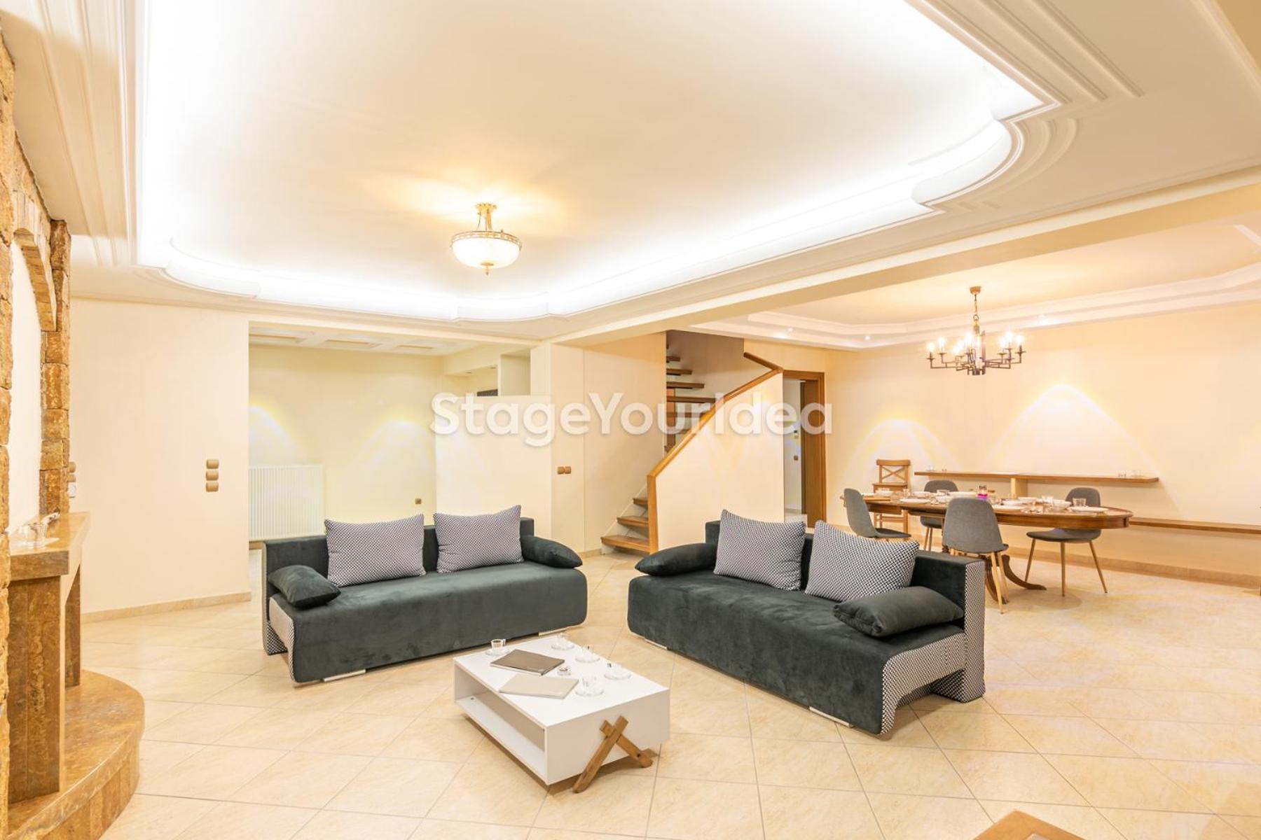 Luxury Appartment, Only 7 Minutes From Thessaloniki Airport And 15 Minutes From City Center ,For 8-23 People Also For Gatherings And Parties Neon Rysion Exterior foto